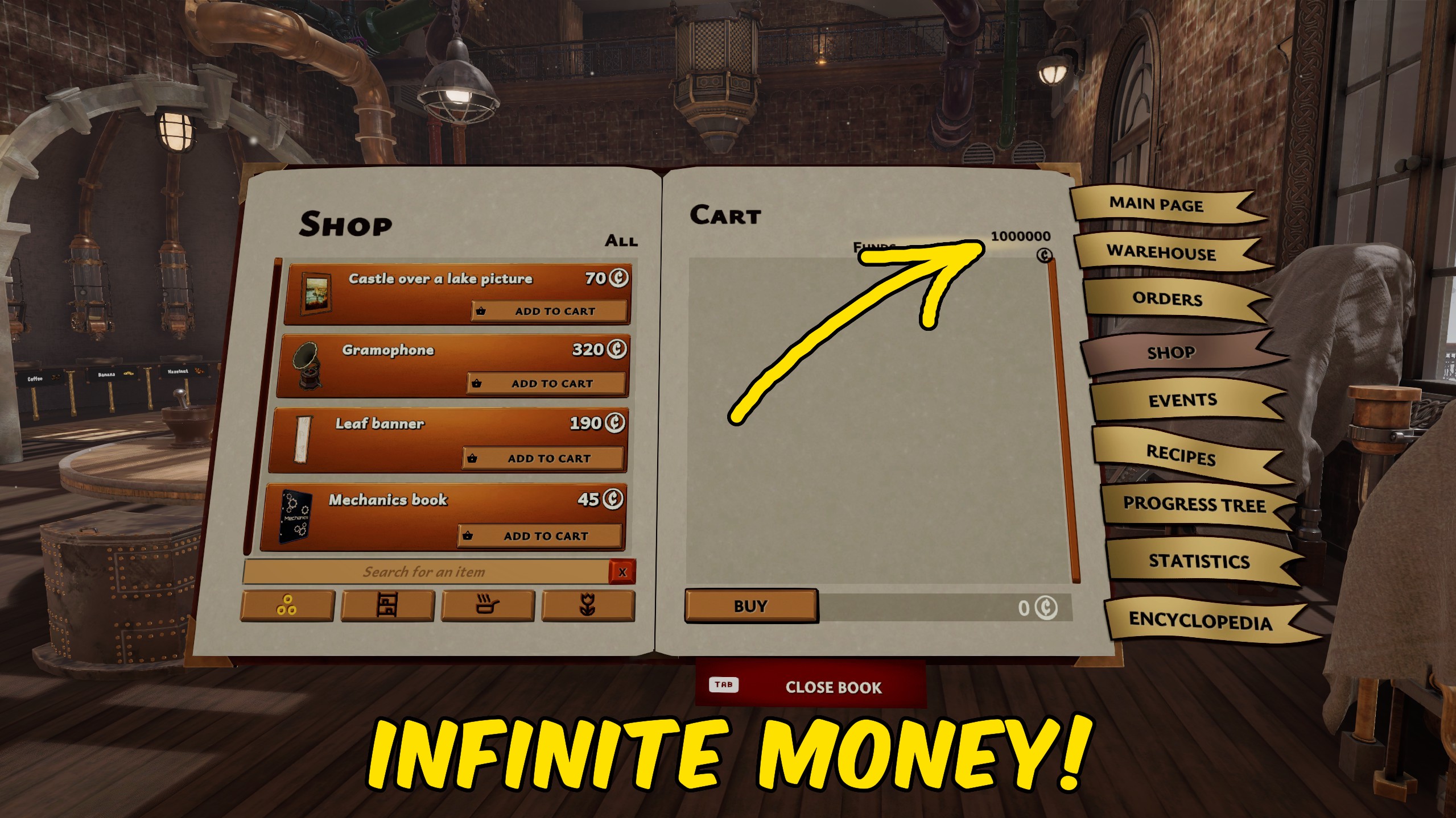 Chocolate Factory Simulator — Give Money (screenshot 2)